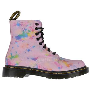 Dr. Martens Støvler - 1460 Pascal - Pink Rainbow Burst Suede - Dr. Martens - 40 - Støvler