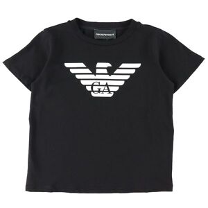 Giorgio Armani Emporio Armani T-Shirt - Sort M. Logo - Emporio Armani - 14 År (164) - T-Shirt