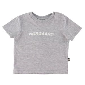 Mads Nørgaard T-Shirt - Taurus - Gråmeleret M. Hvid - Mads Nørgaard - 56 - T-Shirt
