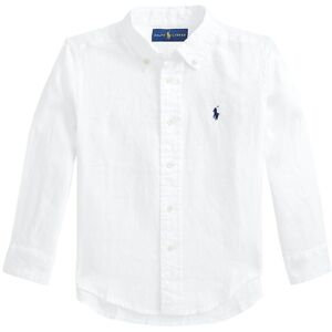 Polo Ralph Lauren Skjorte - Hør - Classics - Hvid - Polo Ralph Lauren - 4 År (104) - Skjorte