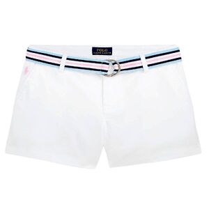 Polo Ralph Lauren Shorts - Classics - Hvid M. Bælte - Polo Ralph Lauren - 4 År (104) - Shorts