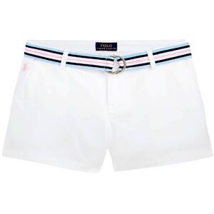 Polo Ralph Lauren Shorts - Classics - Hvid M. Bælte - Polo Ralph Lauren - 5 År (110) - Shorts