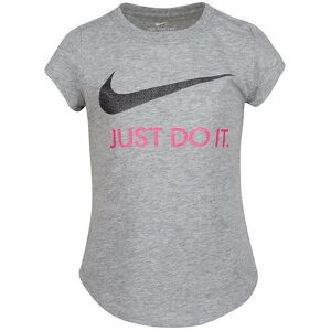 Nike T-Shirt - Swoosh - Grey Heather - Nike - 6 År (116) - T-Shirt