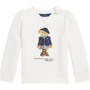 Polo Ralph Lauren Sweatshirt - Andover - Deckwash White M. Bamse - Polo Ralph Lauren - 2 År (92) - Sweatshirt