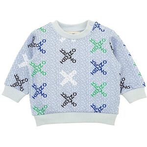 Sweatshirt - Lyseblå M. Logoer - Kenzo - 2 År (92) - Sweatshirt