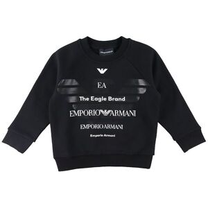 Giorgio Armani Emporio Armani Sweatshirt - Sort M. Tekst - Emporio Armani - 6 År (116) - Sweatshirt