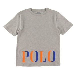 Polo Ralph Lauren T-Shirt - Classics I - Gråmeleret M. Polo - Polo Ralph Lauren - 18-20 År - T-Shirt