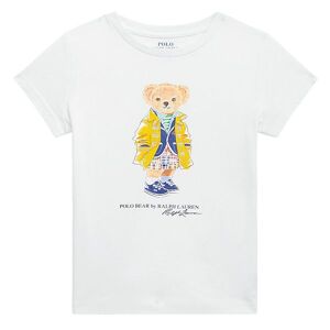 Polo Ralph Lauren T-Shirt - Watch Hill - Hvid M. Bamse - Polo Ralph Lauren - 5 År (110) - T-Shirt