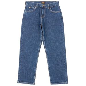 Lee Jeans - Denim - Asher - Loose - Dark Worn Wash - Lee - 12-13 År (152-158) - Jeans