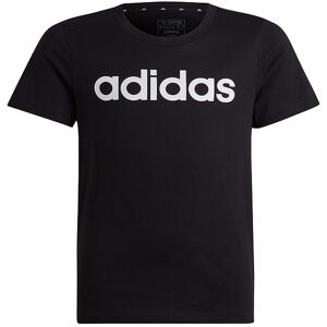 Adidas Performance T-Shirt - G Lin T - Sort/hvid - Adidas Performance - 10 År (140) - T-Shirt