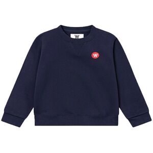 Wood Wood Sweatshirt - Rod - Navy - Wood Wood - 1-2 År (80-92) - Sweatshirt