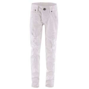 Hound Jeans - Pipe Ripped - Hvid Denim - Hound - 10 År (140) - Jeans