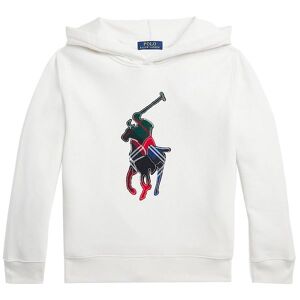 Polo Ralph Lauren Hættetrøje - Holiday - Hvid M. Logo - Polo Ralph Lauren - 8 År (128) - Hættetrøje