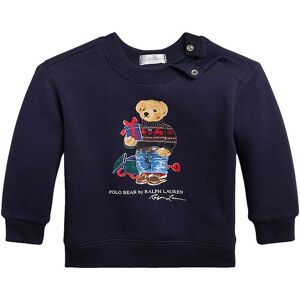 Polo Ralph Lauren Sweatshirt - Holiday - Navy M. Bamse - Polo Ralph Lauren - 68 - Sweatshirt