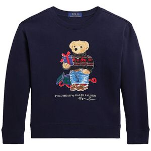 Polo Ralph Lauren Sweatshirt - Holiday - Navy M. Bamse - Polo Ralph Lauren - 5 År (110) - Sweatshirt