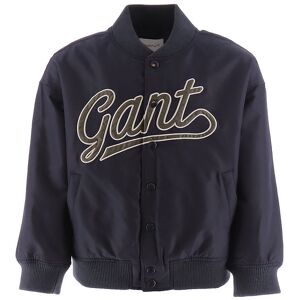 Gant Jakke - Script Logo Varsity - Evening Blue - Gant - 15 År (170) - Sommerjakke