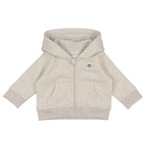 Gant Cardigan - Shield Zip - Seed Melange - Gant - 1½ År (86) - Cardigan