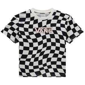 Vans T-Shirt - Warped 66 Check Crew - Black/marshmallow - Vans - Xl - Xlarge - T-Shirt