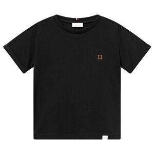 Les Deux T-Shirt - Nørregaard - Noos - Sort/orange - Les Deux - 110/116 - T-Shirt