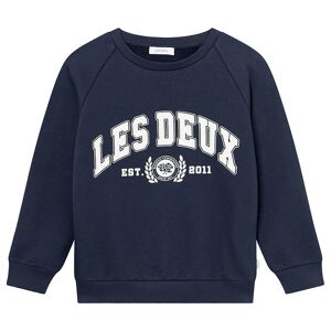 Les Deux Sweatshirt - University - Dark Navy/light Ivory - Les Deux - 134/140 - Sweatshirt