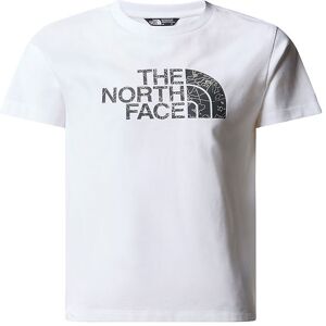 The North Face T-Shirt - Easy - White/asphalt Grey - The North Face - 12 År (152) - T-Shirt