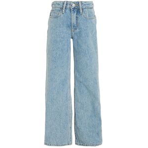 Klein Jeans - Wide Leg - Light Marble Blue - 10 År (140) - Calvin Klein Jeans