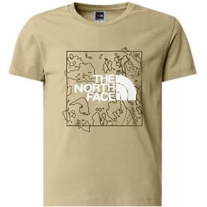 The North Face T-Shirt - Graphic - Gravel/forest Olive - The North Face - 12 År (152) - T-Shirt