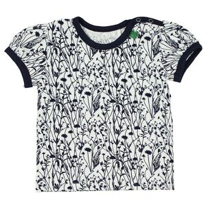 Freds World T-Shirt - Creme/navy M. Blomster - Freds World - 62 - T-Shirt