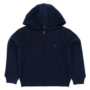 Polo Ralph Lauren Cardigan - Sweat - Navy M. Logo - Polo Ralph Lauren - 8 År (128) - Cardigan