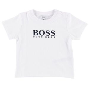 T-Shirt - Hvid M. Logo - Boss - 6 Mdr - T-Shirt
