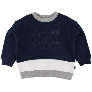 Little Marc Jacobs Sweatshirt - Navy M. Tekst - Little Marc Jacobs - 10 År (140) - Sweatshirt