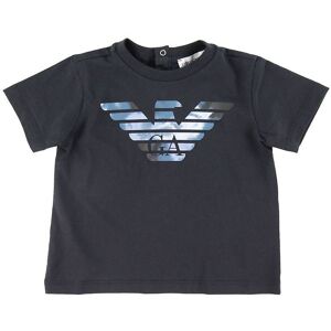 Giorgio Armani Emporio Armani T-Shirt - Navy M. Logo - Emporio Armani - 1 År (80) - T-Shirt