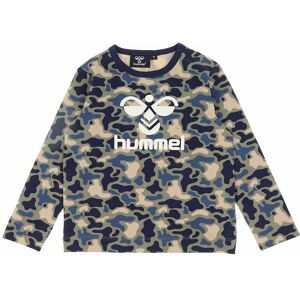 Hummel Bluse - Hmlsteen - Vetiver Camouflage M. Logo - Hummel - 1 År (80) - Bluse