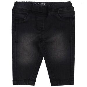 Minymo Jeans - Slim Fit - Grey Black - Minymo - 2 År (92) - Jeans