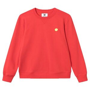 Wood Wood Sweatshirt - Tye - Apple Red - Wood Wood - S - Small - Sweatshirt