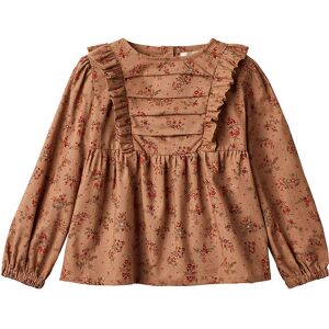 Wheat Bluse - Nolia - Berry Dust Flowers - Wheat - 6 År (116) - Bluse