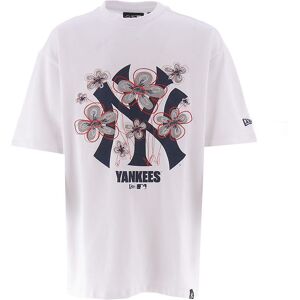 New Era T-Shirt - Floral - Hvid - New Era - Xs - Xtra Small - T-Shirt