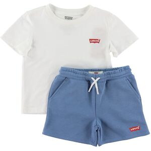 Levis Sæt - Shorts/t-Shirt - Batwing - Cloud Dancer - Levis - 12 Mdr - Shorts