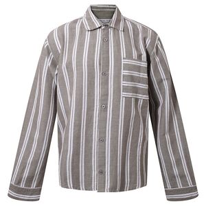 Hound Skjorte - Striped - White/dusty Green - Hound - 18 År (188) - Skjorte