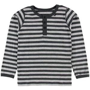 Say-So Bluse M. Knapper - Gråstribet - Say-So - 12 År (152) - Bluse