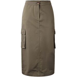 Hound Nederdel - Long Cargo Skirt - Army Green - 12 År (152) - Hound Nederdel