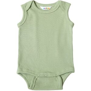 Joha Body U/æ - Rib - Pastelgrøn - Joha - 60 - Body U/æ