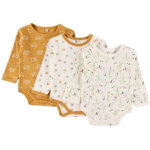 Pippi Body - Assorteret - L/æ - Unisex M. Mønster - Pippi Baby - 80 - Body L/æ