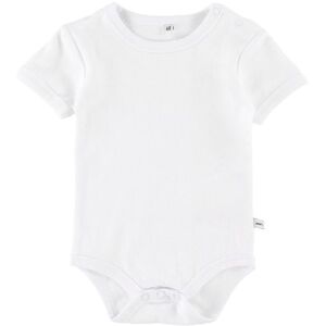 Pippi Body - Basic - K/æ - Hvid - 3 År (98) - Pippi Baby Body K/æ