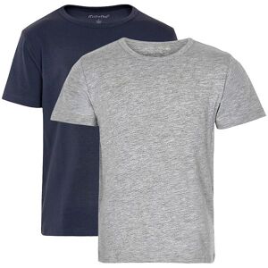 Minymo T-Shirt - 2-Pak - Navy/grå - Minymo - 1½ År (86) - T-Shirt
