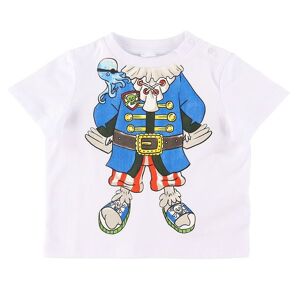 Stella Mccartney Kids T-Shirt - Hvid M. Pirat - Stella Mccartney Kids - 68 - T-Shirt