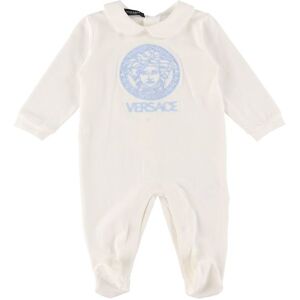 Versace Heldragt - Medusa - Hvid/baby Blue - Versace - 9-12 Mdr - Heldragt