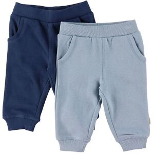 Minymo Sweatpants - 2-Pak - New Navy - Minymo - 1½ År (86) - Bukser - Bomuld