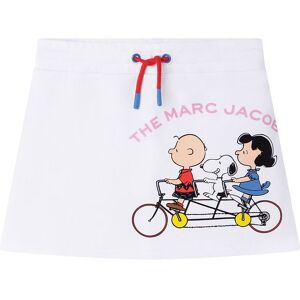 Little Marc Jacobs Nederdel - Peanuts - Hvid M. Print - Little Marc Jacobs - 5 År (110) - Nederdel