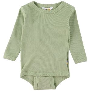 Joha Body L/æ - Rib - Pastelgrøn - Joha - 70 - Body L/æ